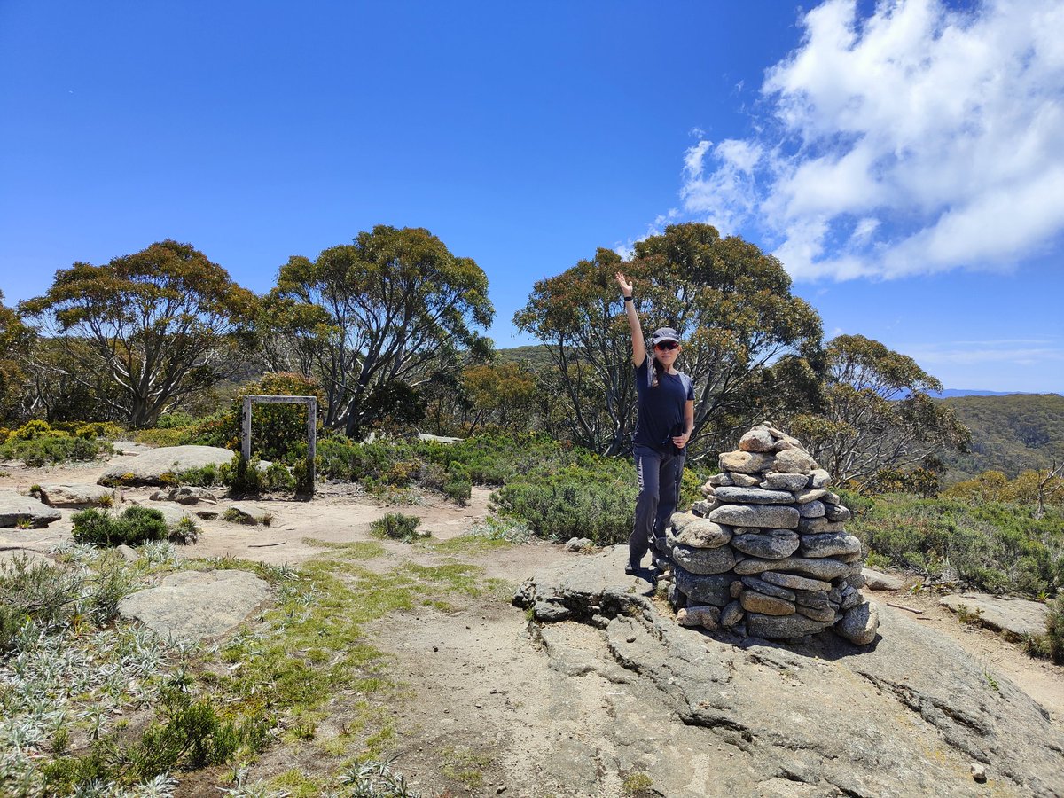 Dr_A_Timmerman's tweet photo. Three mountains summited today within six hours for the 4th day of #40daysoffitness. @whoop it was tough and not just an active recovery 💪! #fitness #nature #womenshealth #australianhiker #hiking #bushwalking #victoria https://t.co/X7GCKZMae1