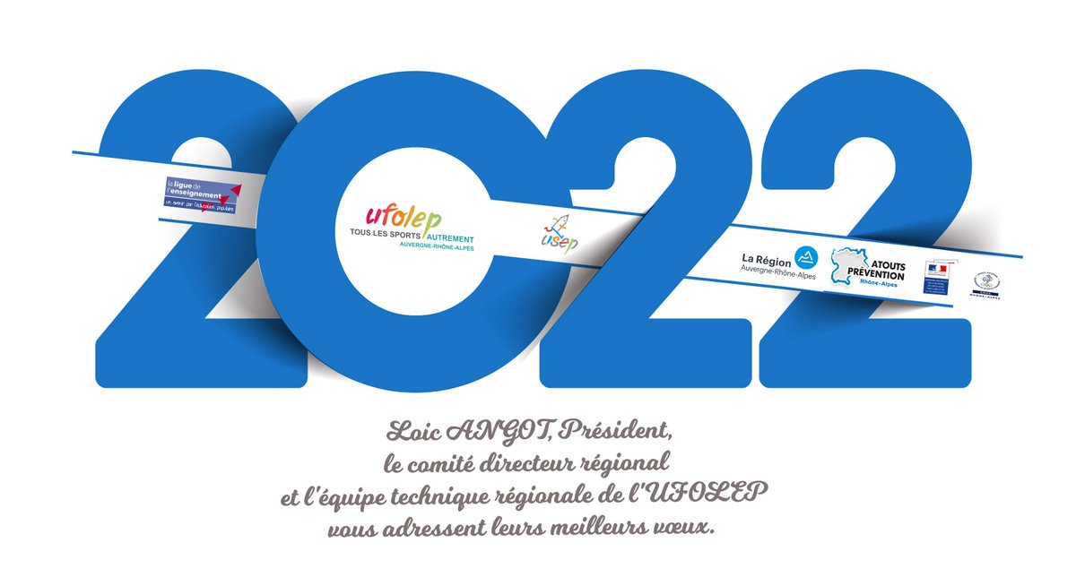 UfolepAURA's tweet image. Nous vous souhaitons une très belle année 2022 ! 

#happynewyear2022