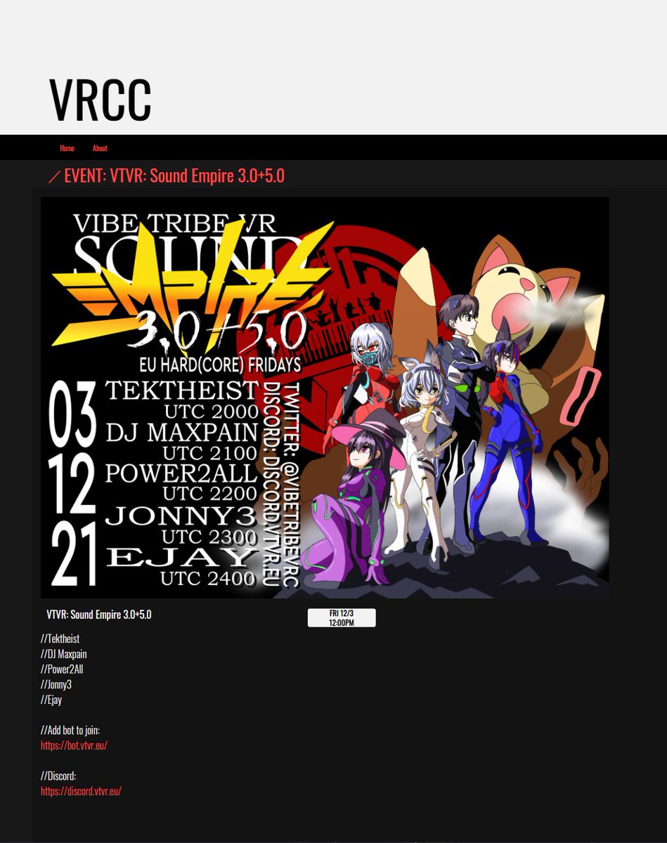 VRCCollective's tweet photo. 2021 has been an excellent year for the community, and you need only to look to the past events on VRCC to see why! There hasn't been a dull moment in the VR music space all year. 

Worthy of note, we just surpassed the 200 event mark this month with VTVR: Sound Empire 3.0+5.0! https://t.co/7h9he6fvE9