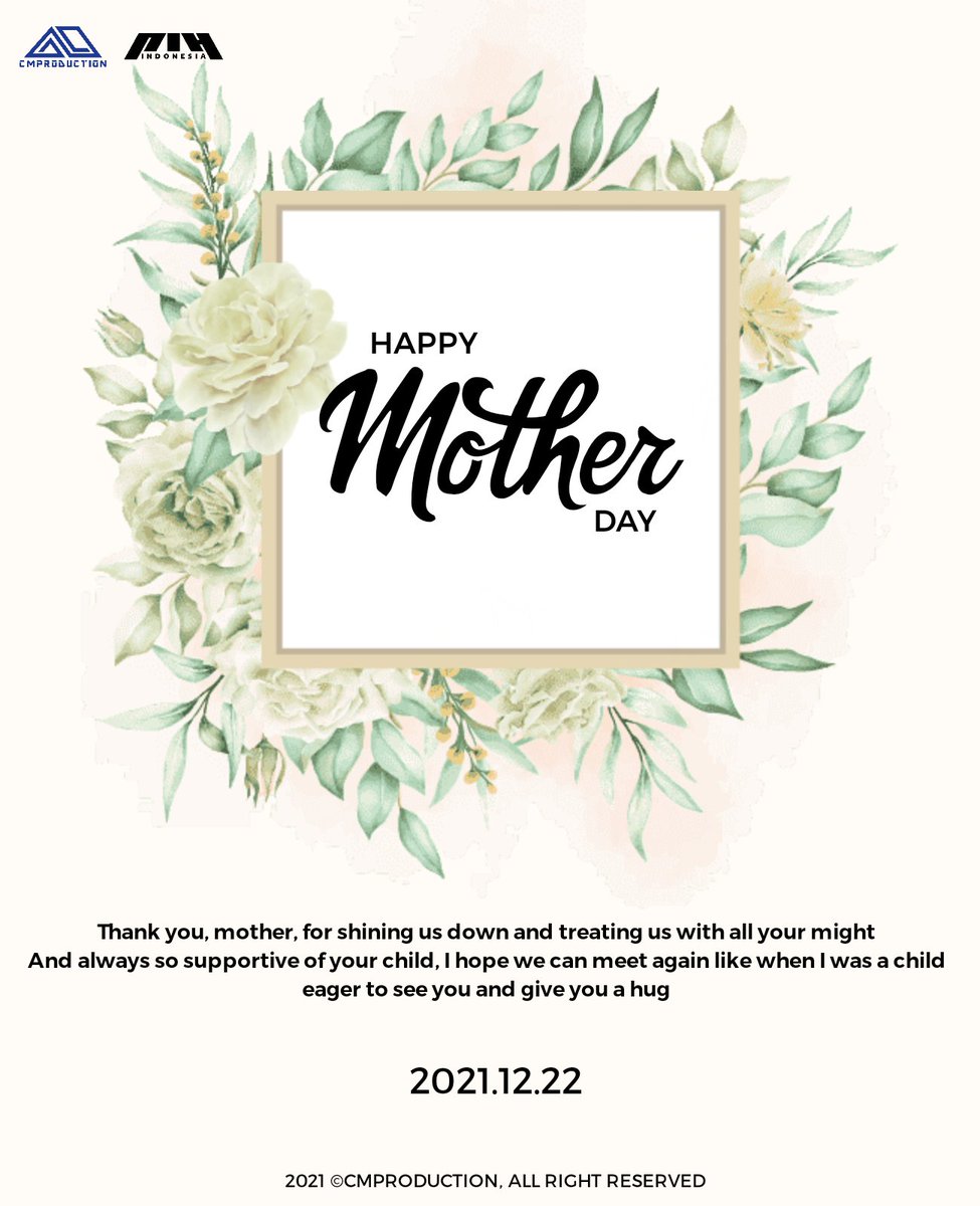 P1H_official_ID's tweet photo. Happy Mother Day 2021.12.22

Thank you, mother, for shining us down and treating us with all your might, And always so supportive of your child, I hope we can meet again like when I was a child, eager to see you and give you a hug

#HappyMotherDay #P1Harmony #피원하모니 #피스 https://t.co/zcSCR9gelr