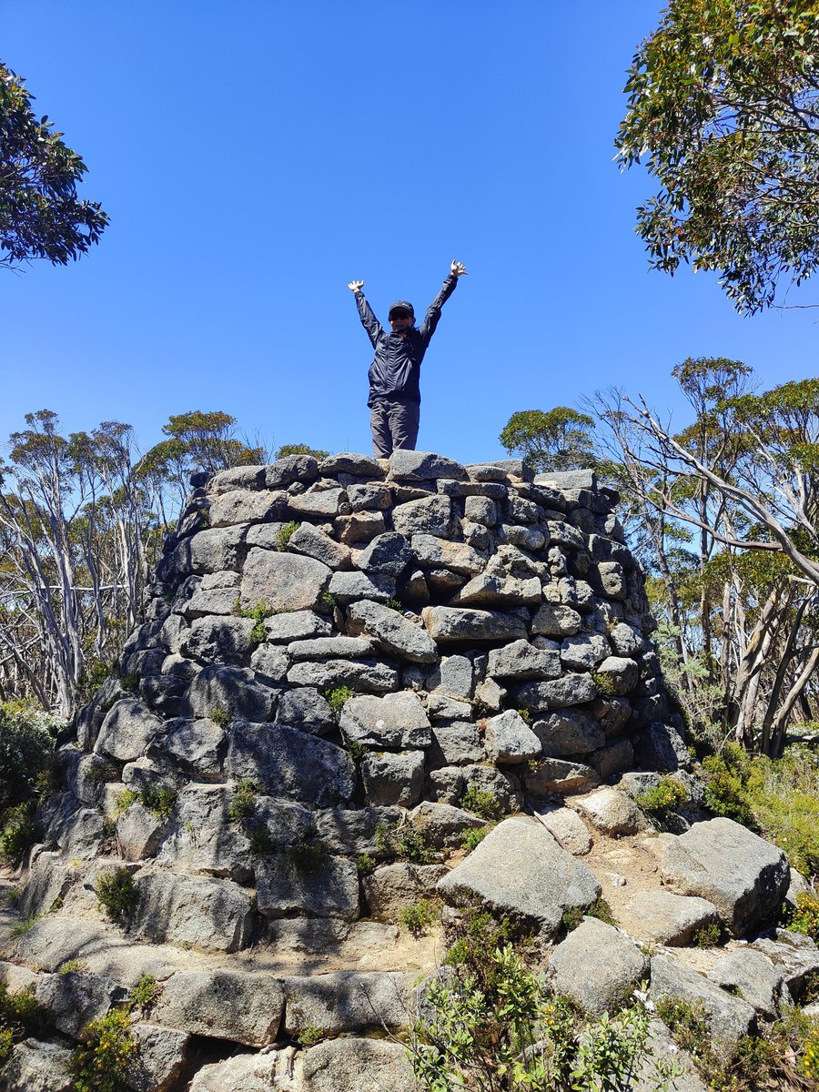 Dr_A_Timmerman's tweet photo. Three mountains summited today within six hours for the 4th day of #40daysoffitness. @whoop it was tough and not just an active recovery 💪! #fitness #nature #womenshealth #australianhiker #hiking #bushwalking #victoria https://t.co/X7GCKZMae1