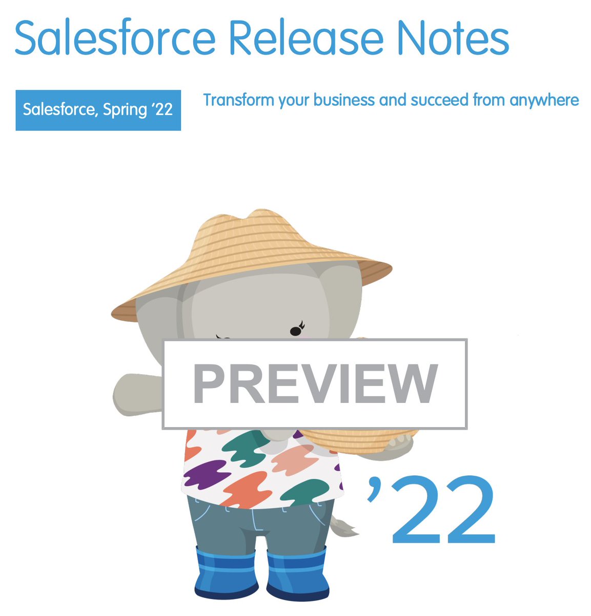 FabienTaillon's tweet photo. Spring '22 Releases Notes are out ! 
https://t.co/2lgn3ZKP9R https://t.co/nnh7UKIDEz
