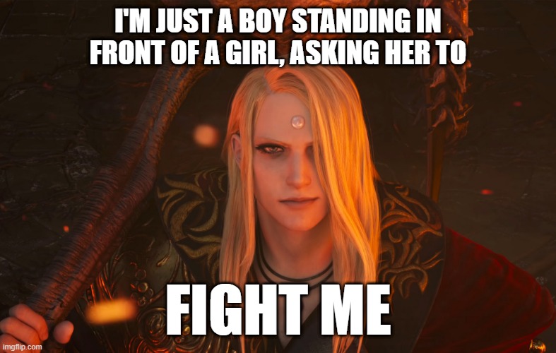 SageTreacherous's tweet photo. Zenos being Zenos... #FFXIV #ffxivmemes #Endwalker #zenoswol https://t.co/HcxAsd3xYF