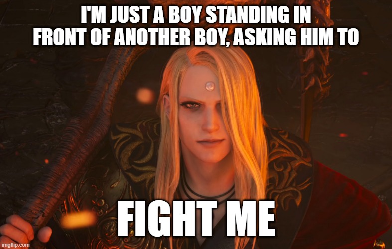SageTreacherous's tweet photo. Zenos being Zenos... #FFXIV #ffxivmemes #Endwalker #zenoswol https://t.co/HcxAsd3xYF
