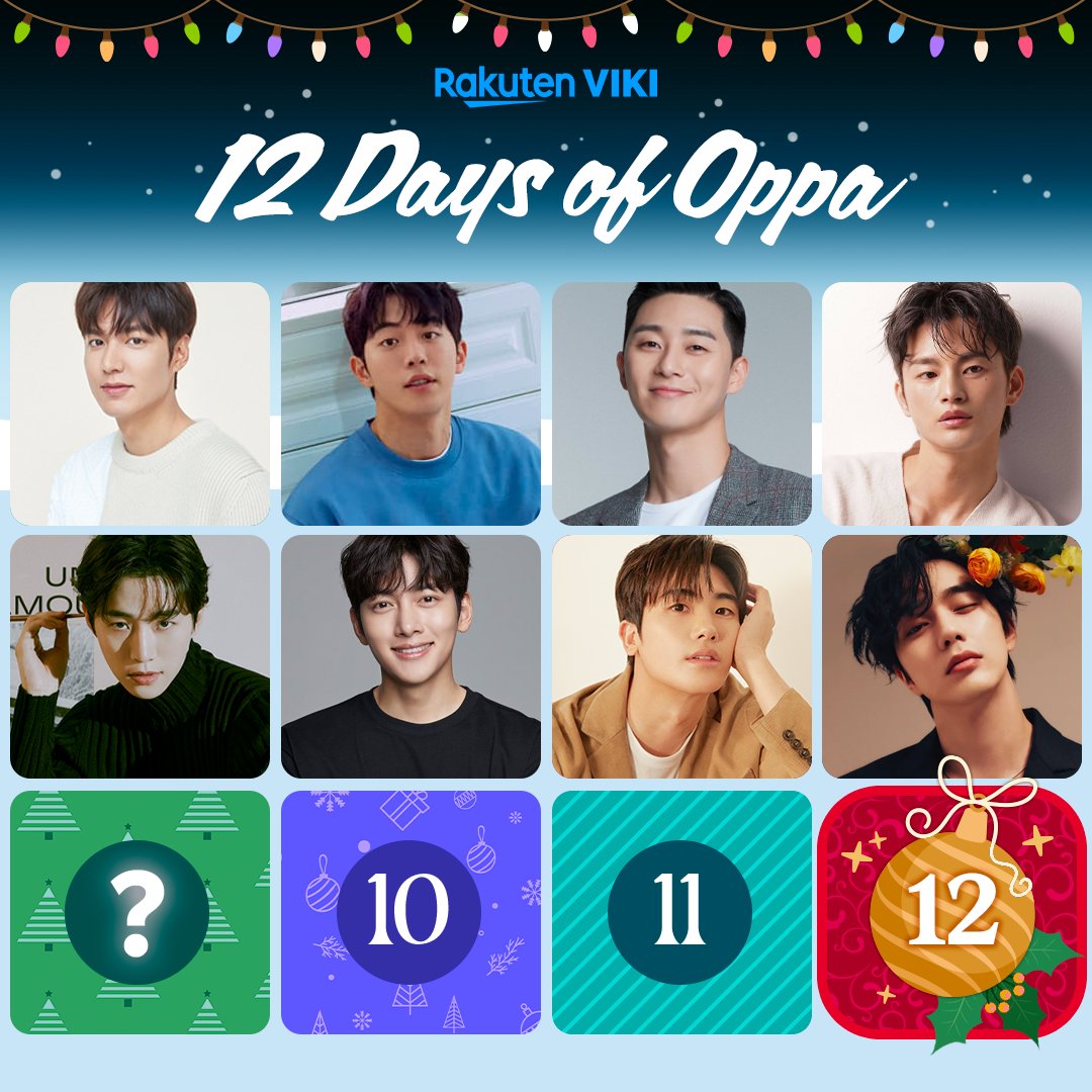 Viki's tweet photo. We know that the question you’ve been dying to ask all day is who’s behind window 9 on our countdown of the #12DaysofOppa!🎄 So here’s a huge holiday hint: He sees the beauty inside...and he wants to talk! 🧐😄
Watch him now – on #Viki: https://t.co/4ITaA5smVH https://t.co/WmoecQla4H