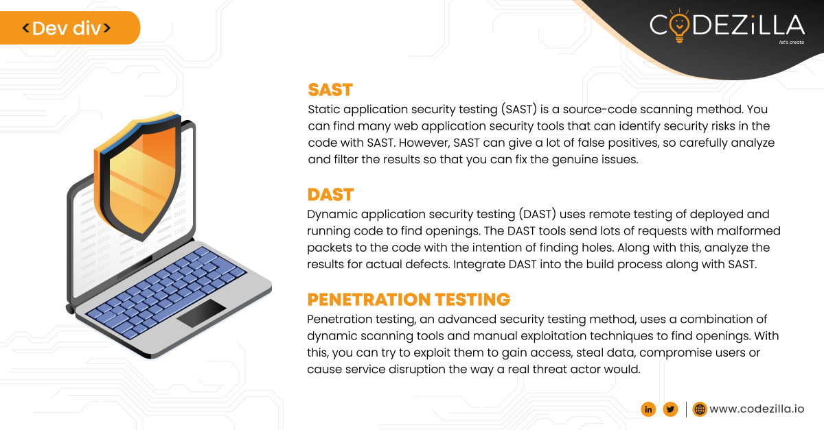 codezillians's tweet image. Web application security (Web AppSec) is the concept of designing websites to function normally even when they are attacked.

#devdiv #security  #protection #sast #dast #penetrationtesting #webdev  #SecurityGuard  #development #coder #codingforkids #codingtips
