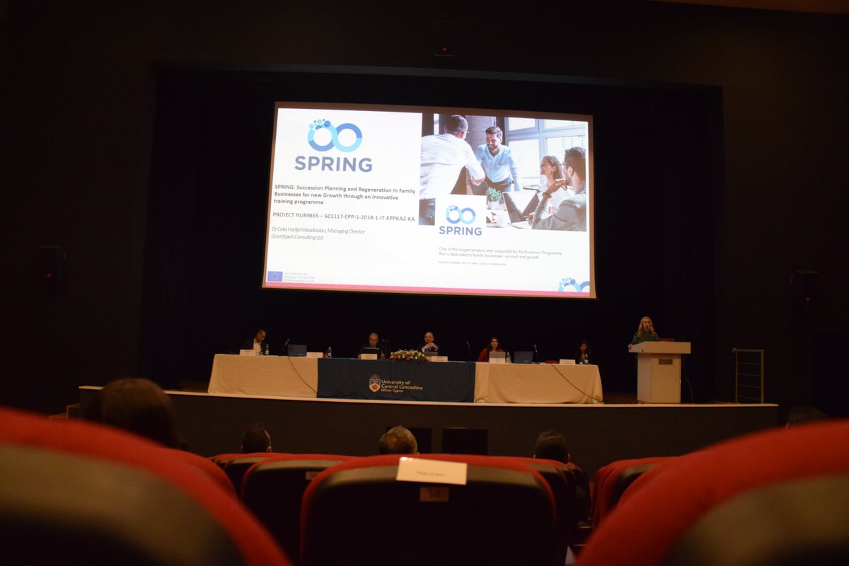 EUSPRINGProject's tweet image. The final dissemination event that took place at the amphitheatre of UCLan Cyprus on the 18th of November 2021 marked the end of the 3-year EU funded project SPRING. 
We collected the best moments from the closing ceremony of the SPRING project here:
euspring.eu/moments-awards…