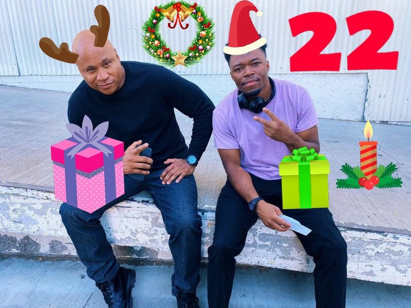 NAFO_Sandra's tweet photo. #NCISLA #AdventCalendar little door 22. ๐#SamHanna and #DevinRoundtree have some Christmas gifts. ๐
@/calebcastille https://t.co/pN1d18HMs3