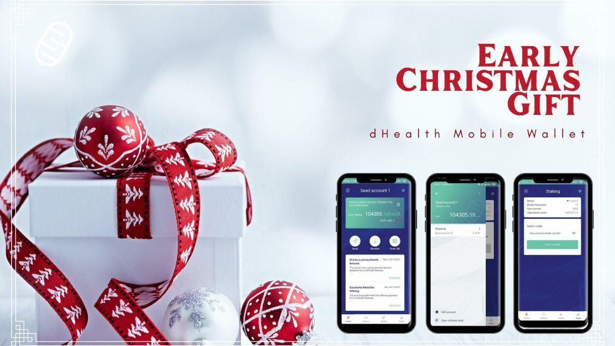 dHealth_Network's tweet photo. 💥 Yes, you heard it right! @dHealth_Network wallet is now LIVE on @GooglePlay and will take over the market by the storm. #iOS version to follow up soon. 

🌌 Join us and start your #dHealth journey today!

📲 Download here: https://t.co/osrqGEQLpI

#healthcare #blockchain https://t.co/QU2P8ay9se