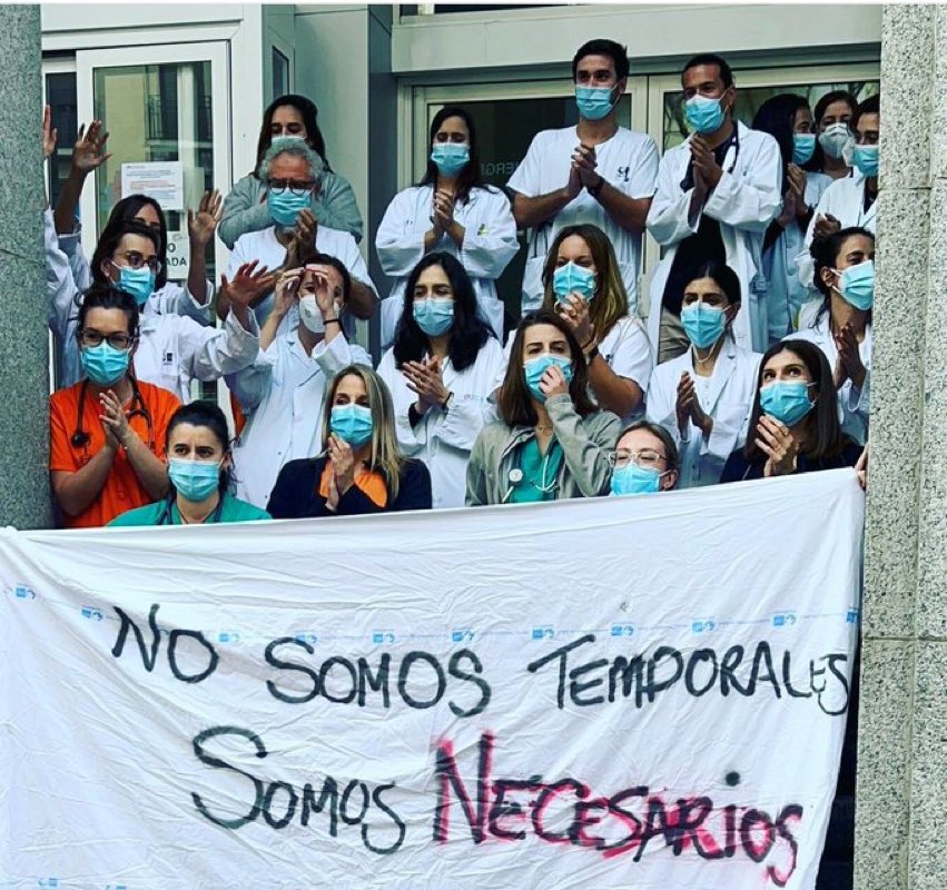 mathew_96's tweet photo. El 31 de diciembre despiden a 81 sanitarios del Hospital de la Princesa en Madrid. En plena 6ª ola. Que se sepa. https://t.co/940Au1cnaf