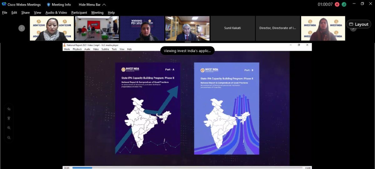 investindia's tweet photo. Shri Anurag Jain, Secretary, @DPIITGoI, & Chairman @investindia, launched the 'National Report and the Compendium of Good Practices Report' as part of Phase II of Invest India’s Capacity Building Program for State/UT IPAs.
#NewIndia #WinningFDI #TheIPAGoldStandard @SumitaDawra https://t.co/x3grotgXqn
