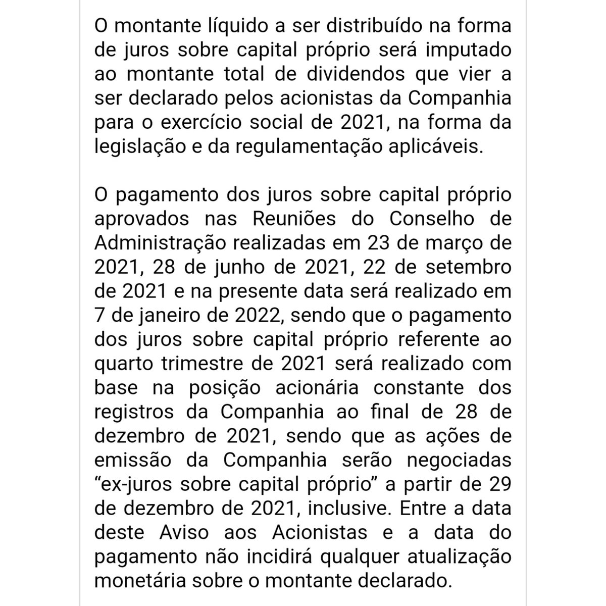 QDividendos's tweet photo. Hypera Pharma anuncia pagamento de JCP!!!
#Queroganhardividendos #Hyperapharma #Hypera #HYPE3 #JCP https://t.co/X5csIJVbCK
