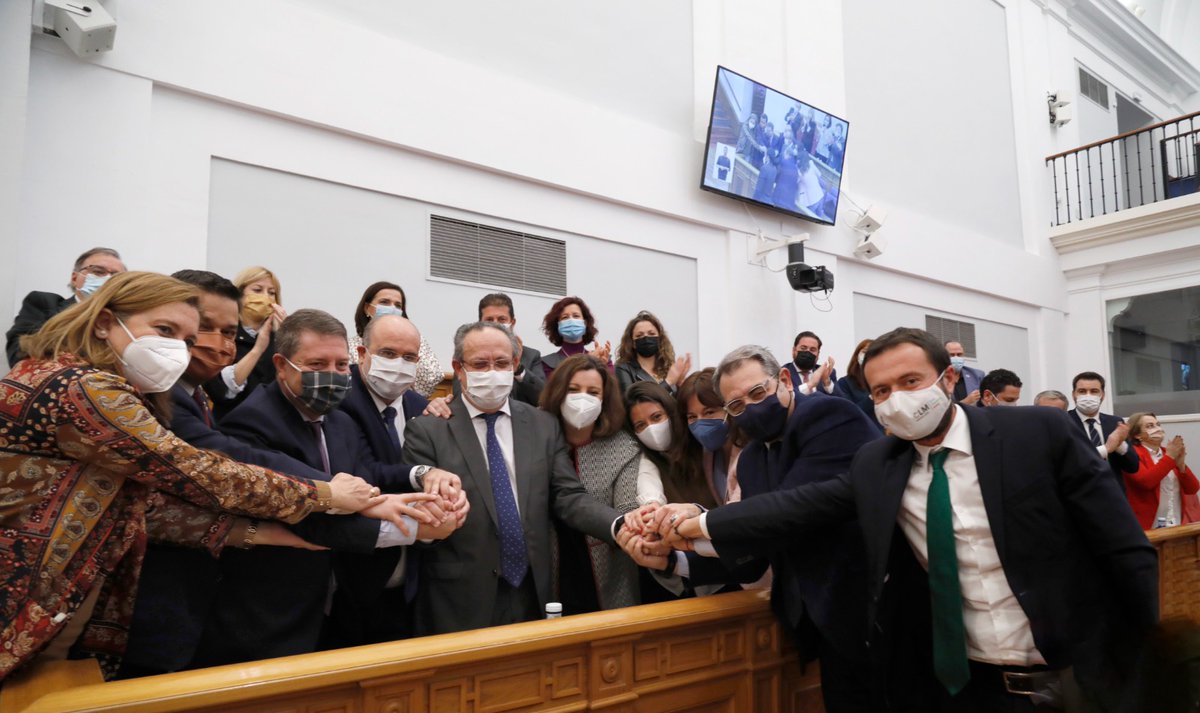 DSostenibleCLM's tweet image. 👉Las @cortesclm aprueban por mayoría absoluta los presupuestos 2022 del @gobjccm 👏👏

✅Consolidan su apuesta por el desarrollo sostenible con  341 millones de euros🌳🌄🐅🦢🦅♻️🦀

@garciapage 
@JL_escudero