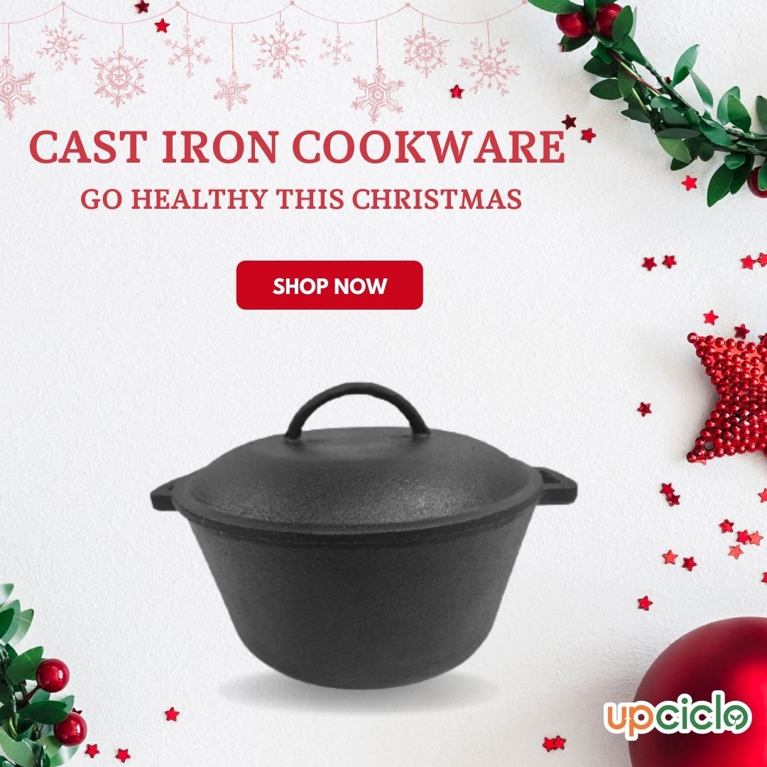 🎄✨ Go Healthy This Christmas. Switch to Cast Iron Cookware Today!

Shop Online Now from Upciclo @ bit.ly/3plL9mg

#follow #upciclo #upciclo_india
#castiron #castironcooking #castironskillet #healthycooking #traditionalcooking #plastic #plasticfree #recycle