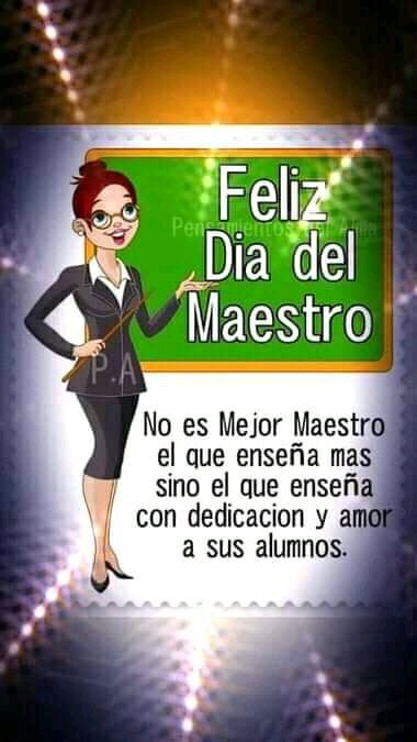 Felicidades para todos los maestros cubanos y a todos los que de una manera u otra aportan a la Educación Cubana.