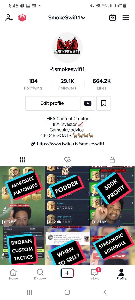 What an amazing stream yesterday!!!
 I was just playing rivals and got raided by the legend himself <a href="/the_pieface/">Jack 'Pie' McDermott</a>. 
Never had more than 20 people in my stream before this 
Almost on 1k followers on Twitch and 30k followers on TikTok. I just to say appreciate the support 🥰🥰