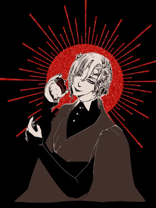 リク絵様単体でクリスマスっぽいイメージ 