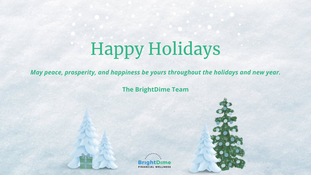 itsbrightdime's tweet photo. Wishing you the very best this holiday season! 
#BrightDime https://t.co/O31SlarWGM