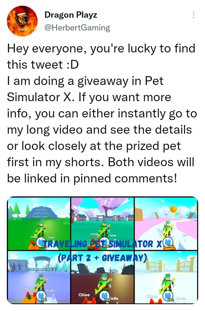 HerbertGaming's tweet photo. ⚠LAST CHANCE TO ENTER THIS GIVEAWAY⚠
Rules (must do it)
Like &amp; Retweet
Follow me
Share to at least 1 person
Rules (optional)
DISCLAIMER: The optional rules can give you a higher chance of winning
Find and read this tweet like the image below
Click replies and find my reply
GL! https://t.co/ZQIF7TmEIy