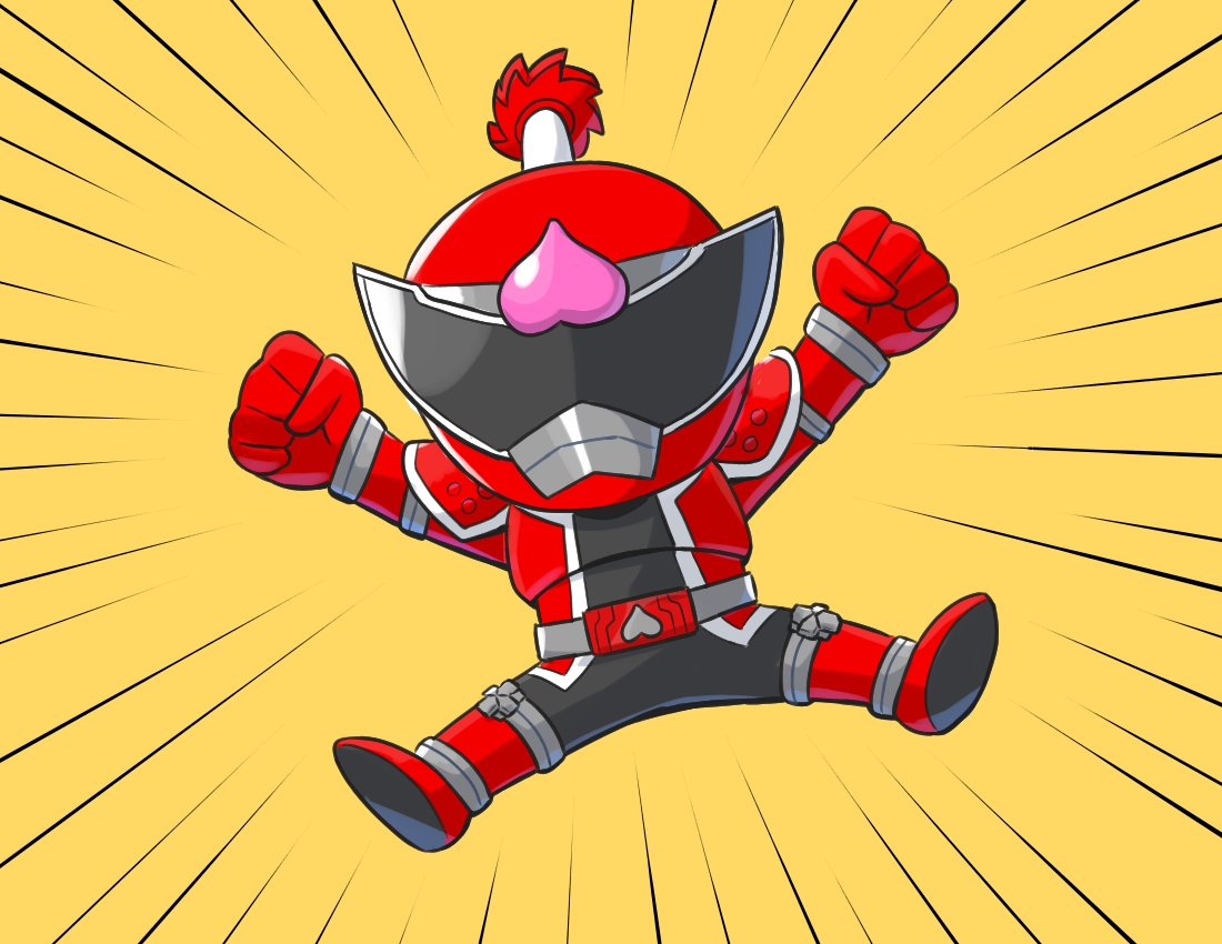 早速ドンモモタロウ描いてみました 暴太郎戦隊ドンブラザーズ シャドゥーのイラスト
