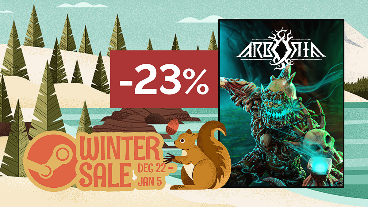 Winter is the perfect time for trollz to get #slashing deep in some gritty caves. 💎 The Godz have taken 23% off Arboria on #Steam until January 5. Glory awaits only the chosen few—are you one of them? bit.ly/Arboria_Steam 🎄
#steamwintersale #gaming #indiegame #roguelike