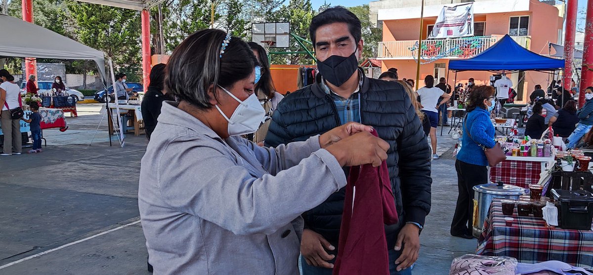 lineadecontrast's tweet photo. Reactiva economía “Primer Expo-Venta de la Mujer Panotlense”
🙋‍♀️Valoran que  el municipio de #Panotla  impulse  actividades  que generan el autoempleo, promueven y posicionen los productos fabricados por grupos mujeres  y favorezcan el consumo local.
https://t.co/G3F3t9vCKP https://t.co/5hRnH1MZOi