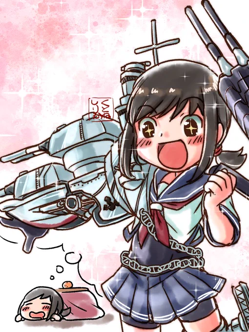 【艦これ】
ふぶたか改二(出来心) 