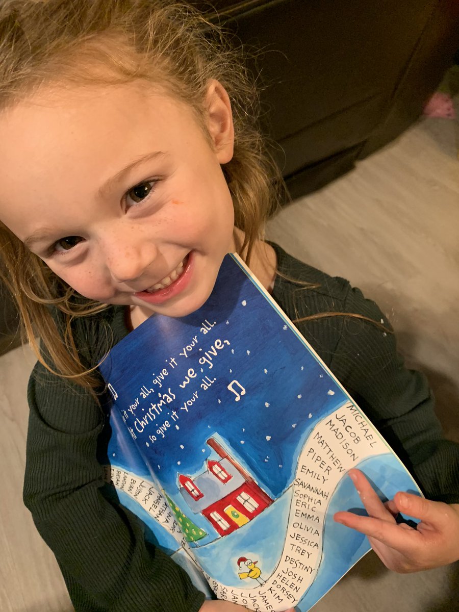 D_Sollenberger's tweet photo. What’s better than being on the nice list???? Being on the nice list in Pete the Cat Saves Christmas!! 🌲🎅🏻#PETETHECAT 💙 #PIPERLEE #NONASGIRL https://t.co/Z71qjd0iJf
