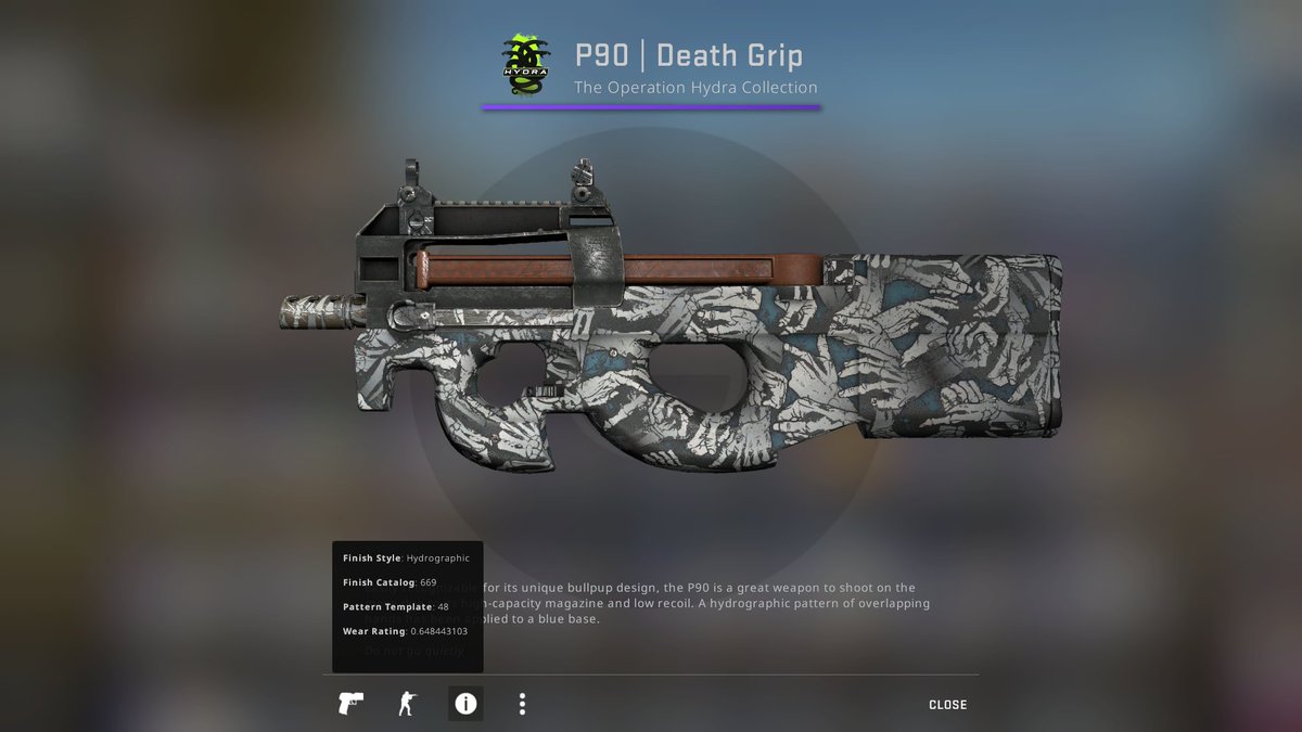 tiimotiimotiimo's tweet photo. Little xmas giveaway, P90 Death Grip BS, just retweet and follow me :) have a good xmas everyone, will roll it 25th or 26th, GL! https://t.co/1AN0YhsZjs