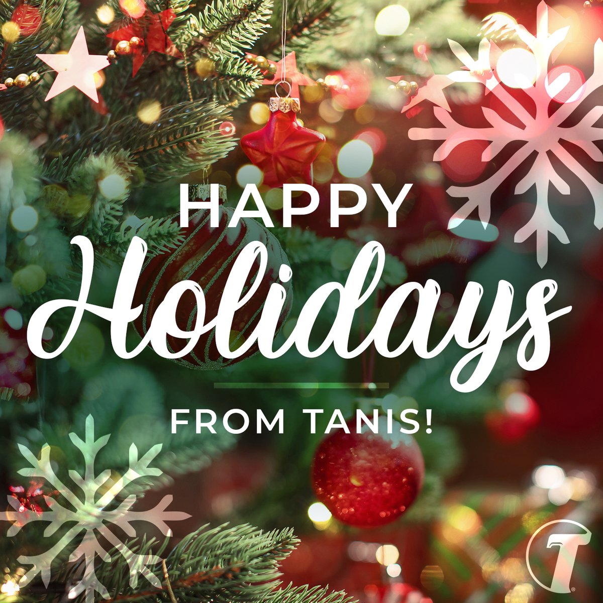 TanisBrush's tweet photo. From our Tanis Family to Yours, Happy Holidays &amp; Cheers to a Wonderful New Year!  

#happyholidays #happynewyear #thankyouforyoursupport #culturematters #manufacturingexcellence https://t.co/uira1UQF8X