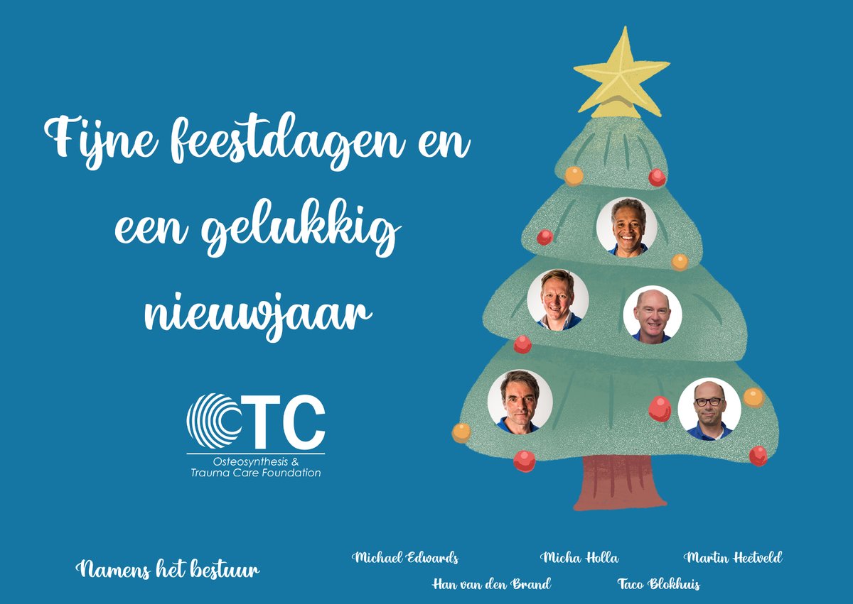 Wij willen iedereen fijne feestdagen en een gezond 2022 toewensen, namens het hele bestuur van OTC-Nederland.