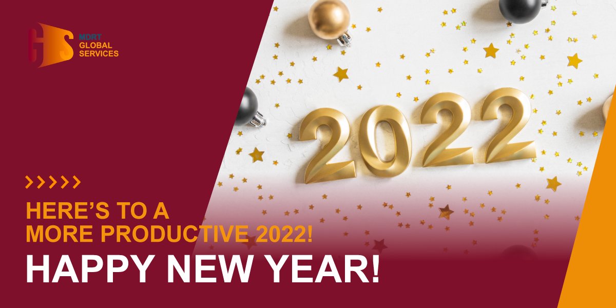 MDRTCenter's tweet photo. As we embark on a new year, may we continue to be leaders who inspire our teams to continuously strive for excellence. From all of us at MDRT Global Services, we wish you and your family a hopeful 2022! #MDRTGS https://t.co/p7zURG39l7
