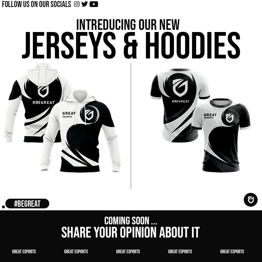 • Very excited 😍🔥 #begreat
• Join our discord server for more :
discord.gg/XtqYspyjpu
•
•
•
#eSports  #team #clothes #great #clothing #brand #branding #design #graphics #graphicsdesign #algeria #dz