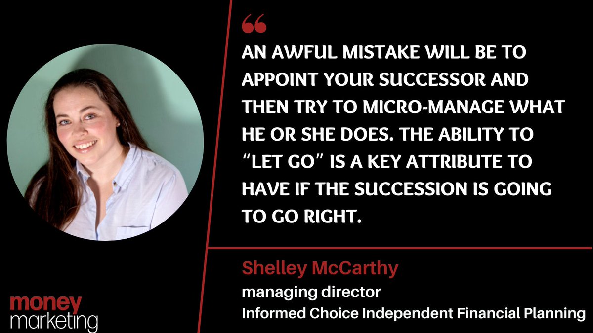 _moneymarketing's tweet photo. @InformedShelley: The succession reality for advisers

https://t.co/VaroAowGFx https://t.co/BvTPBhRNH1