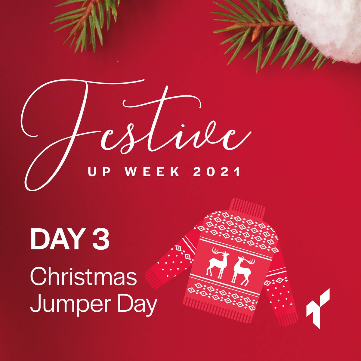Tobermore's tweet photo. Its Day 3 of #FestiveUpWeek and today our staff (with the help of a furry friend) are showing off their Christmas jumpers!

#FestiveUpWeek #TeamTobermore #ChristmasJumper https://t.co/fUIZwbDRx8