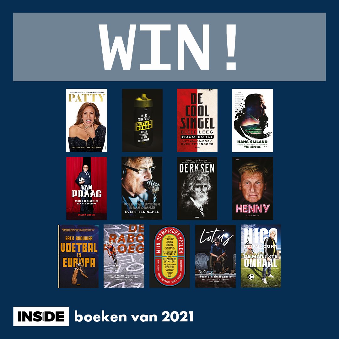Als mooie afsluiter van dit jaar geven wij 5 boeken weg!
Wil jij kans maken, reageer dan welk boek, like&amp;retweet dit bericht en volg ons op Twitter.
Deze actie loopt t/m 31 december 23:59 en in het nieuwe jaar zullen we bekend maken wie er heeft gewonnen.

#OveramstelUitgevers