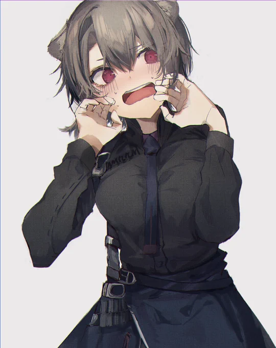 # 今年も残りわずかなので今年一番伸びた絵を貼る
何度でも見てくれていいのよ 