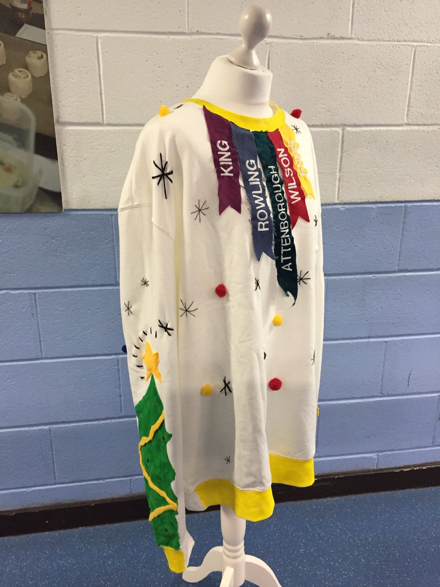 And the winner of the Christmas jumper competition was made into a real life jumper <a href="/GlenmoorAcademy/">Glenmoor Academy</a> <a href="/WintonAcademyUL/">Winton Academy</a>. That’s a wrap for 2021 from the D&amp;T department. Merry Christmas and a happy New Year 🥳