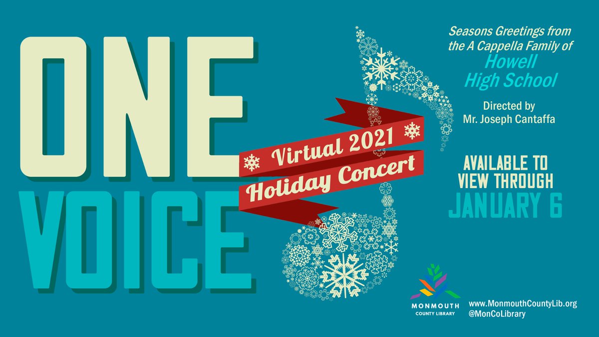 MonCoLibrary's tweet photo. Surprise!  #HappyHolidayConcert from #OneVoice Choir &amp; Mr. Cantaffa (aka Santa) Enjoy selections from the #HowellHS ACappella Family: RockNRoll Chorus, Rebel Yell, Rebelation, Reverb! 
@BravermanHHS @HowellPatch @HowellTwpMSS @HowellTwpMSN @HowellTownship
https://t.co/Pfpy0sp35q https://t.co/QbrwH1ShLp
