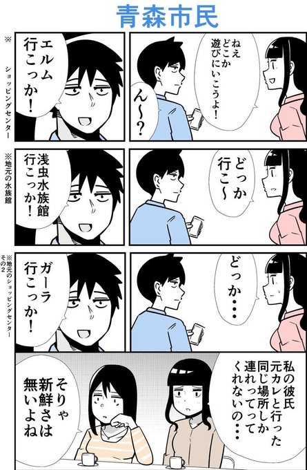 地方のカップルのクリスマスデート事情まんが 