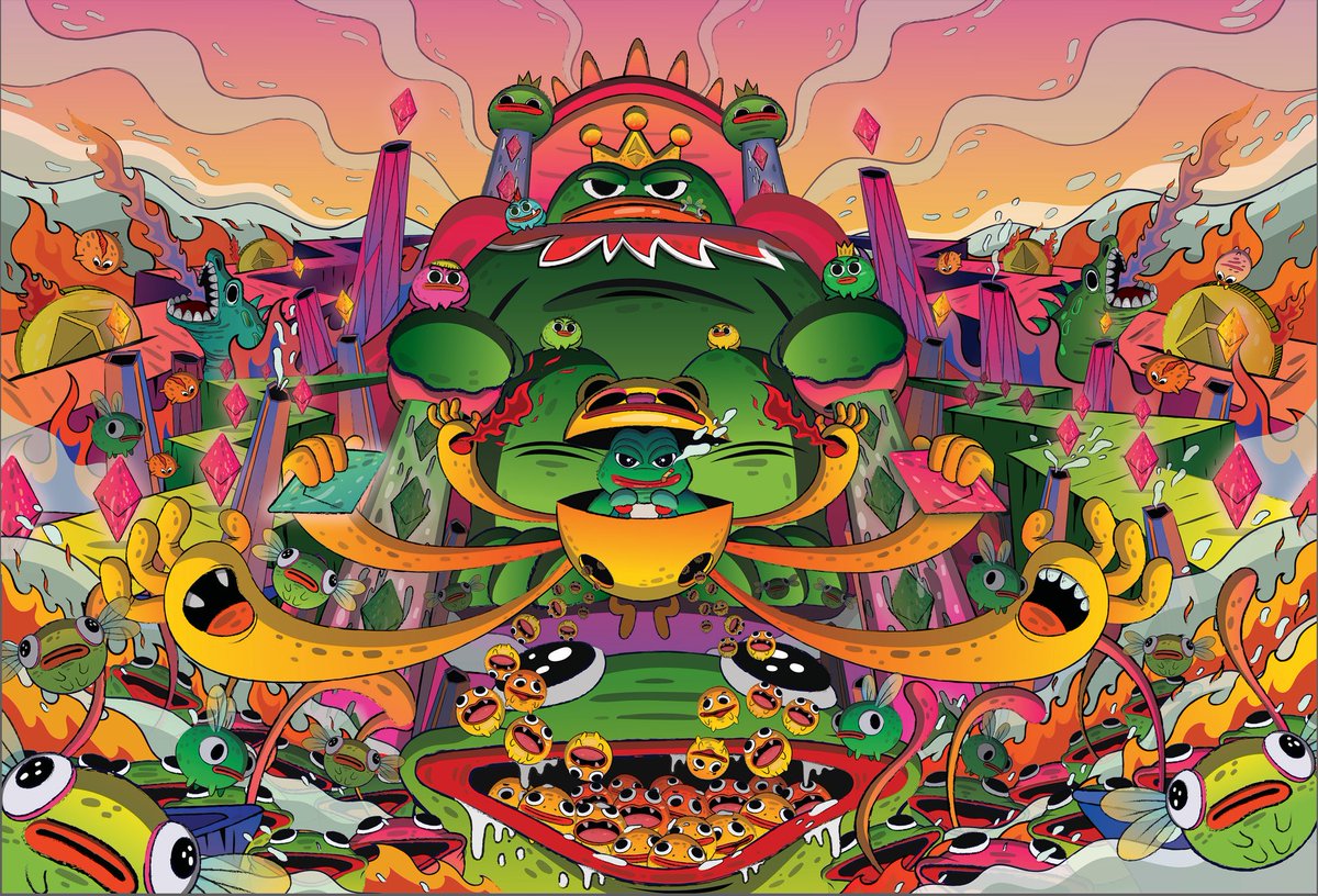 THEJUM569's tweet photo. Hi everyone! Update 🔥
👑🐸 King of King 🐸👑 @withFND 

https://t.co/2nh3Isyl5F
Thank you.
 #NFTartists @nft_asia #frogfam https://t.co/5hyJDMD6FY