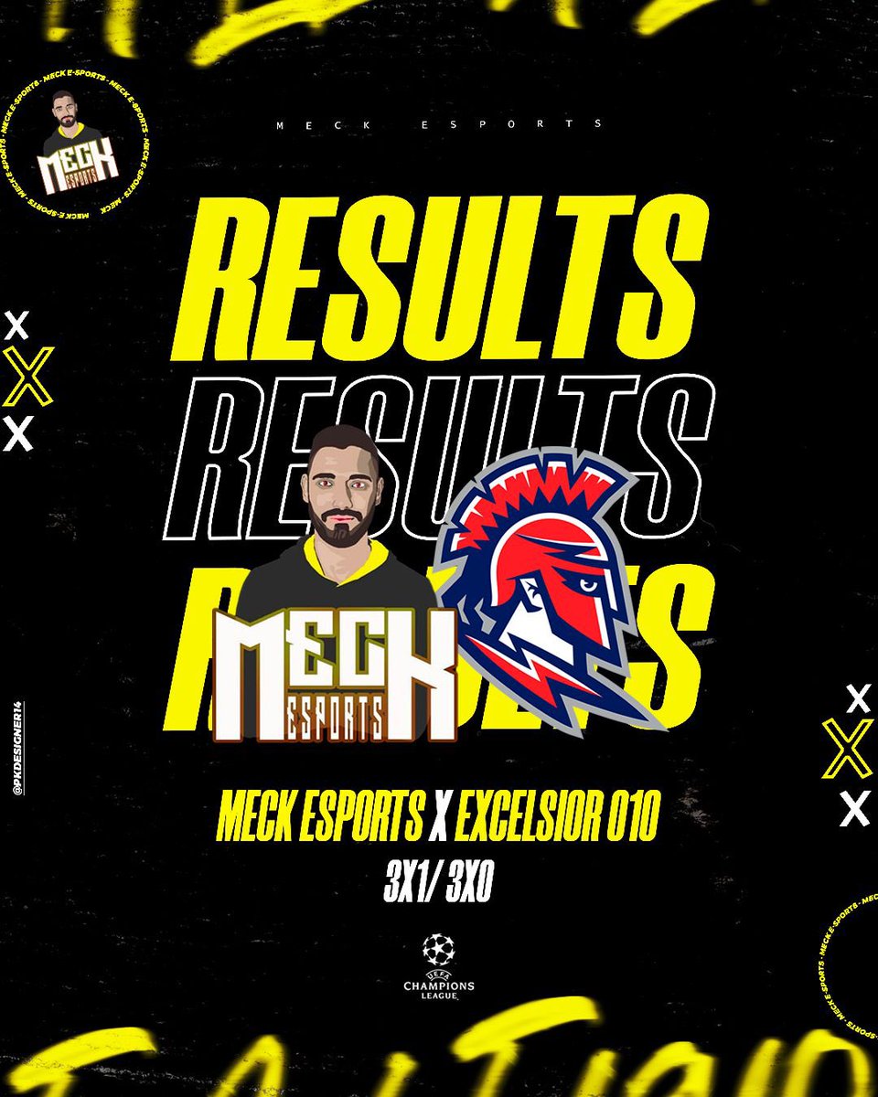 Qualificados para os oitavos da Champions ✅ <a href="/_Official_PGS/">PGS Esports</a> 
⚫️🟡