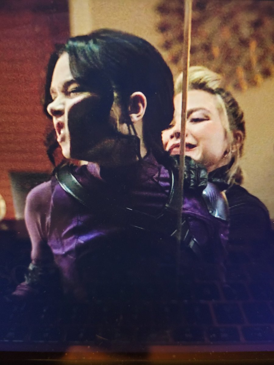 #Hawkeye Spoilers!!
#KateBishop #YelenaBelova 
.
.
.
They are comedic icons, no one is doing it like them