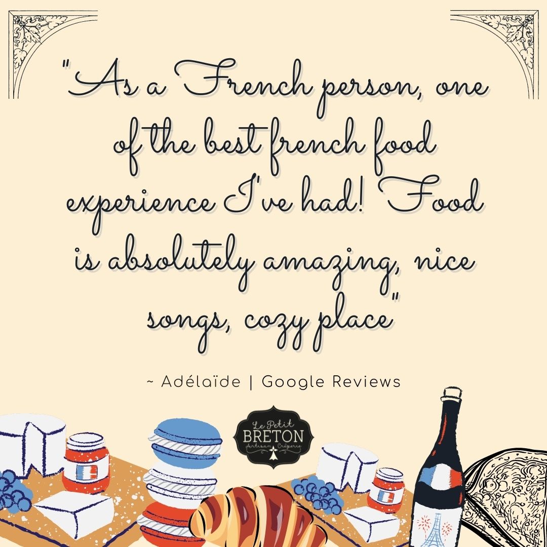 What a lovely review - thank you so much Adélaide for the kind words. We hope to see you again soon. ❤️
#GoogleReviews #Review #LePetitBreton #Dublin9