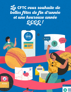 SyndicatCFTC's tweet photo. Le @SyndicatCFTC vous souhaite de très belles fêtes de fin d'année ! 🎅🥂
La confédération fermera ses portes du 24 Décembre au 3 Janvier 2022. https://t.co/RQdyl9QMm3