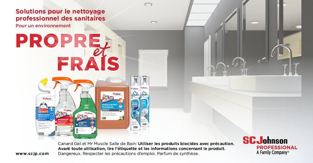 SC Johnson Professional France tweet media