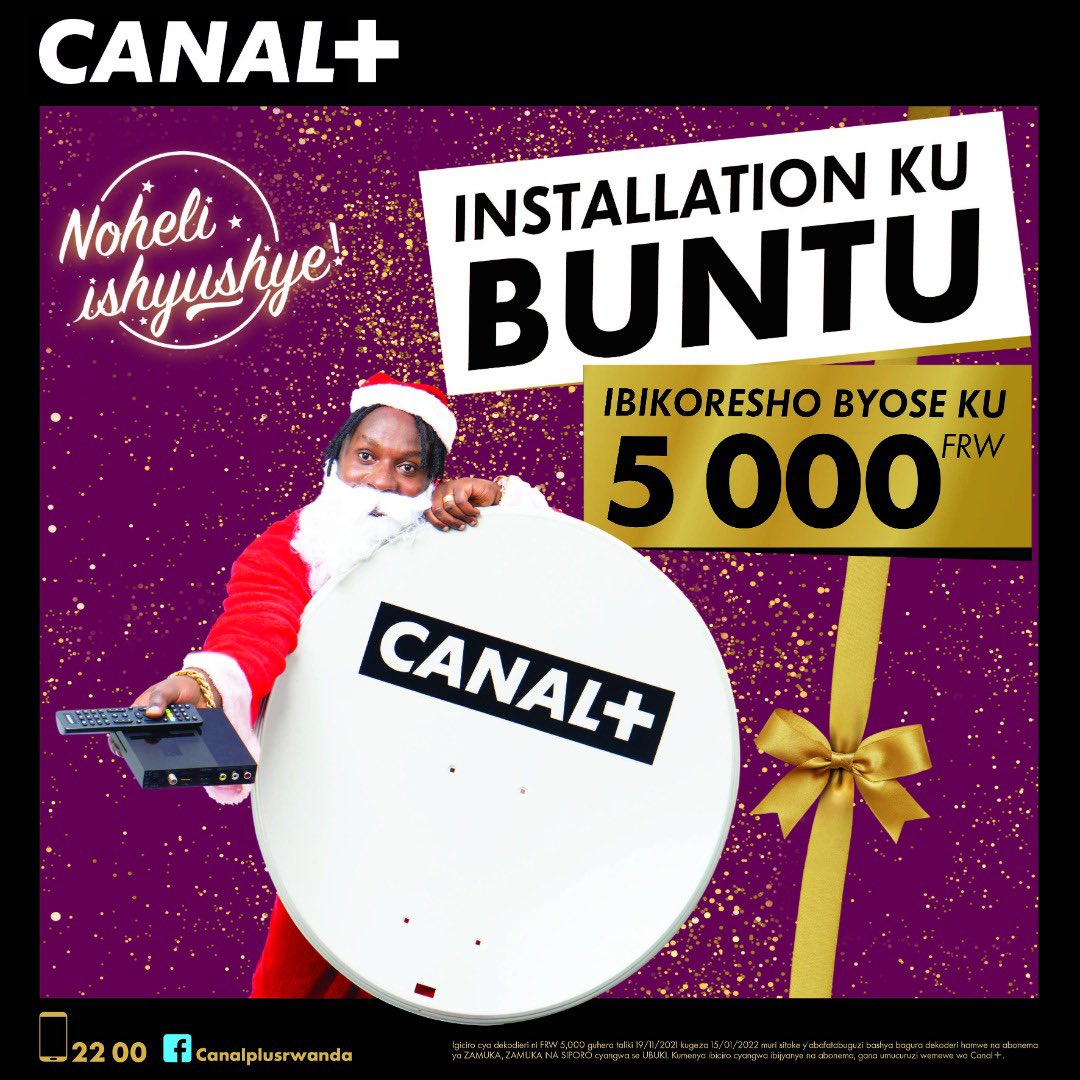 uwimaclarisse's tweet photo. Yampay’inka KABAYE! 
NOHERI ISHYUSHYE HAMWE NA @canCanalPlusRwandacan https://t.co/x7o5jVmD8t