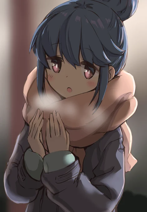 さむ…
#ゆるキャンΔ   #志摩リン
#可愛いを求めて 