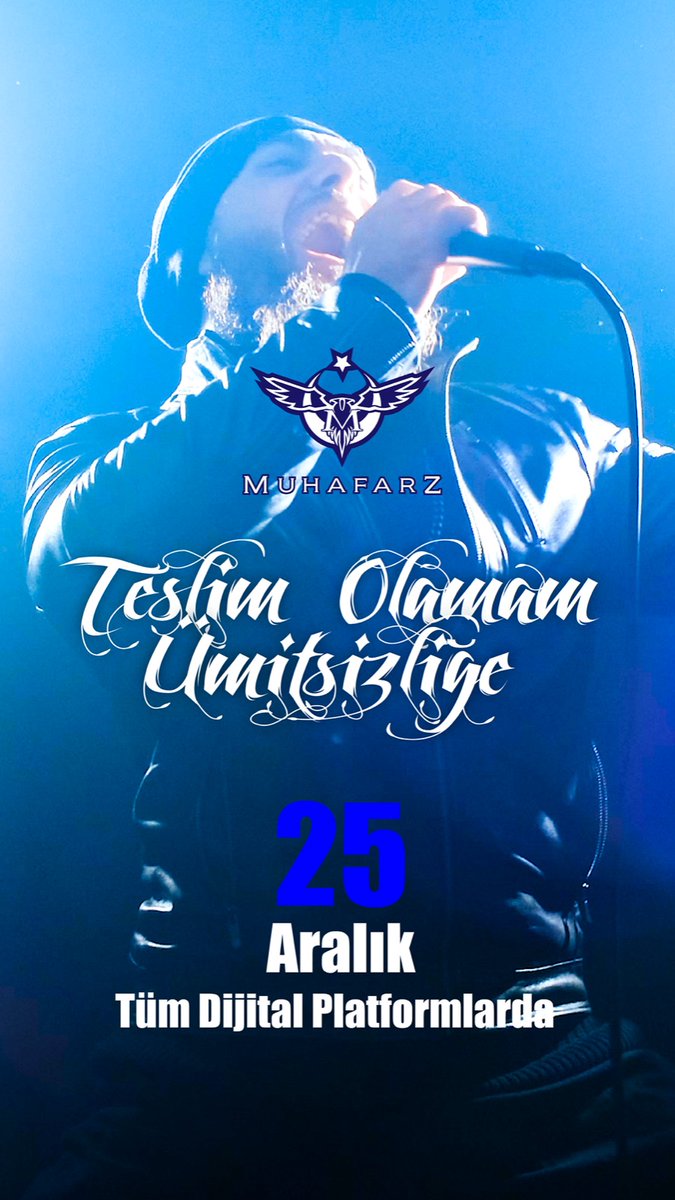 muhafarz's tweet photo. 25 ARALIK yeni şarkı tüm dijital platformlarda
#metalhead #anadolurock https://t.co/9zgU7qxHNd