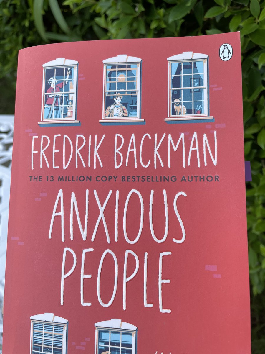 avocadokookie's tweet photo. I’d recommend “ANXIOUS PEOPLE“ 
Heartwarming is my first phrase to describe his books. I give this book ⭐️⭐️⭐️⭐️⭐️ because we all can relate to at least one of them. 

Thank you @goodnightbr0 for recommend this beautiful book❤ 
#BookRkive 
#DifferentCoversDifferentColors https://t.co/r41GZVzaid